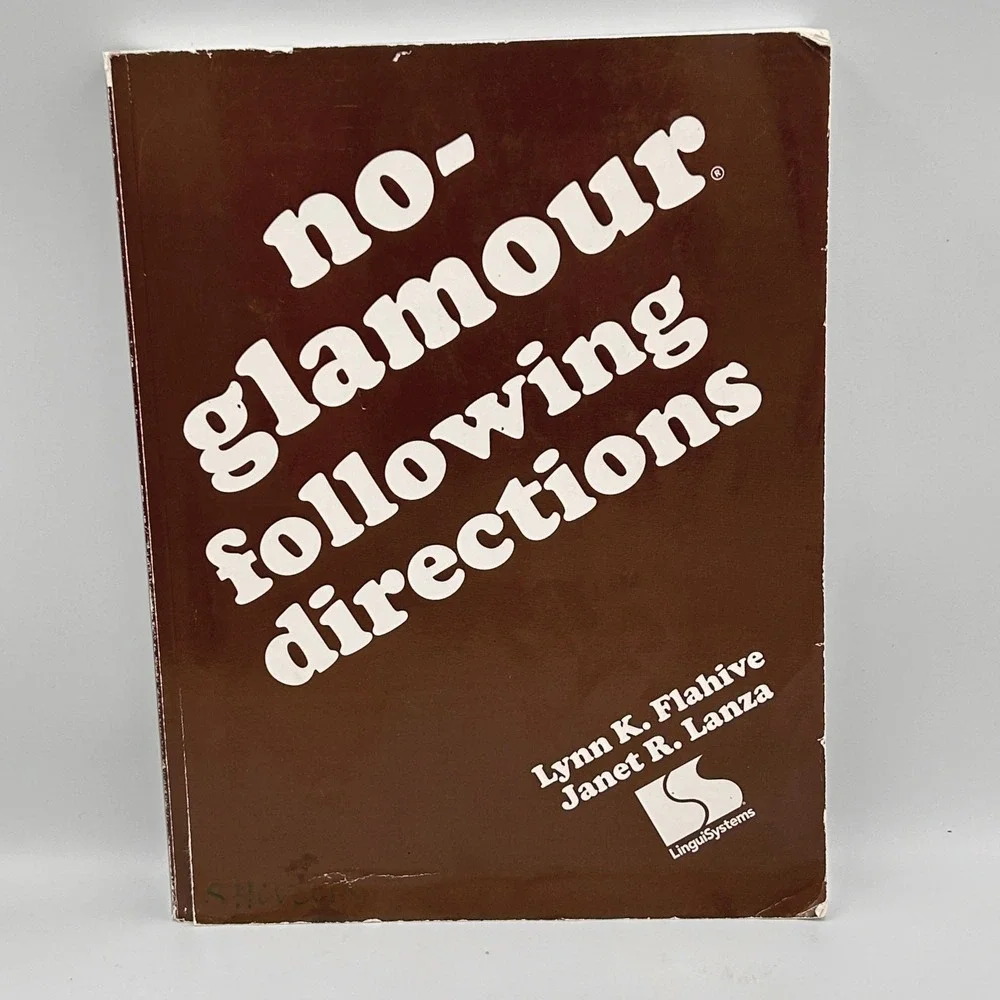 No-Glamour‎ Following Directions Flahive Lanza Teaching Parent Resource Book K–3